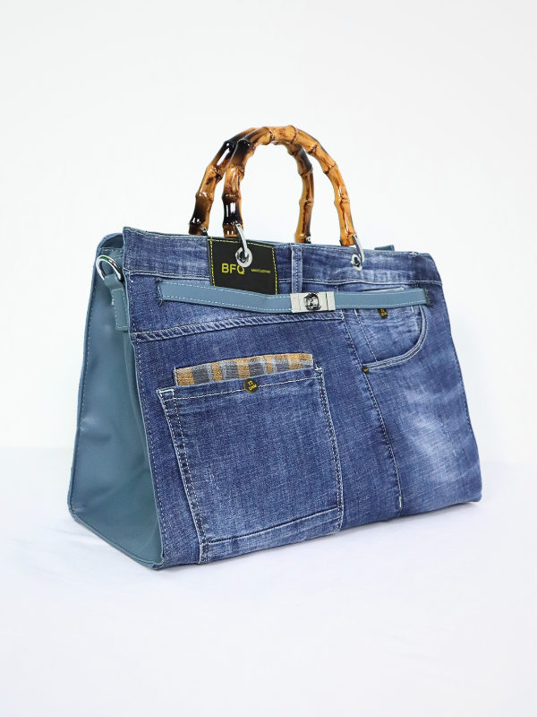 Bolso vaquero para llevar al trabajo,...