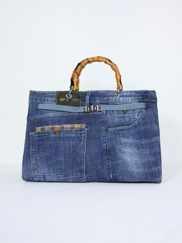Bolso vaquero para llevar al trabajo,...