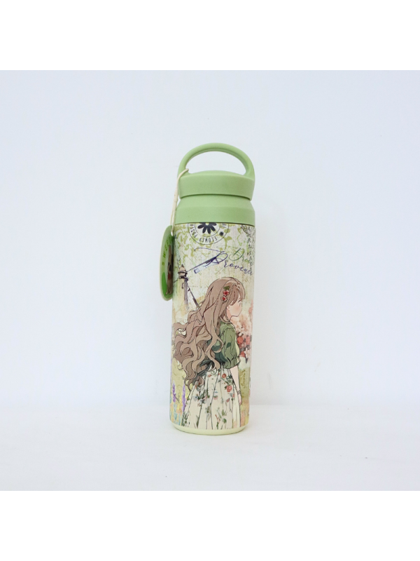 Termo con diseño de personaje animado...