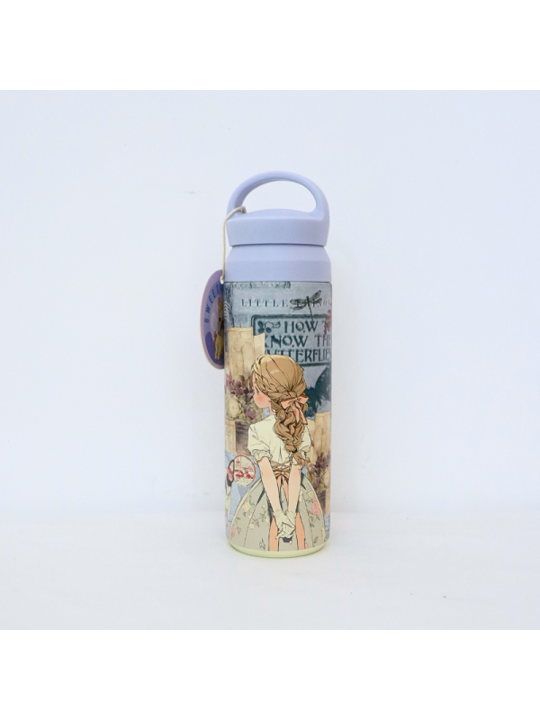 Termo con diseño de personaje animado...