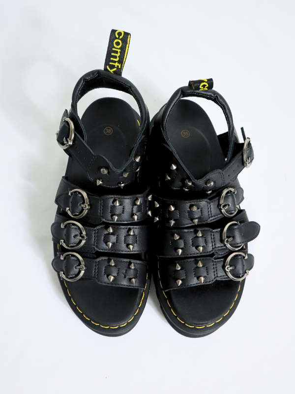 Sandalias de verano estilo punk con...