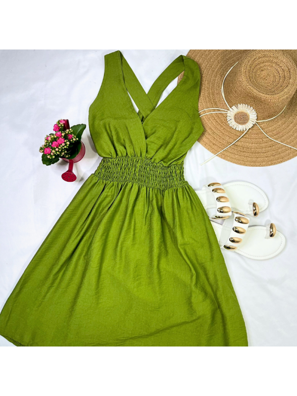 Vestido de tirantes con...