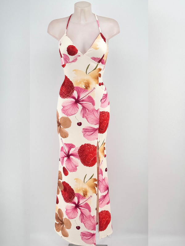 Vestido Largo de Tirantes con...