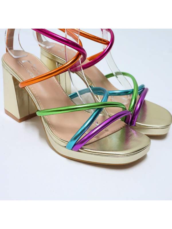 Sandalias de Tacón Alto de 9 cm con...