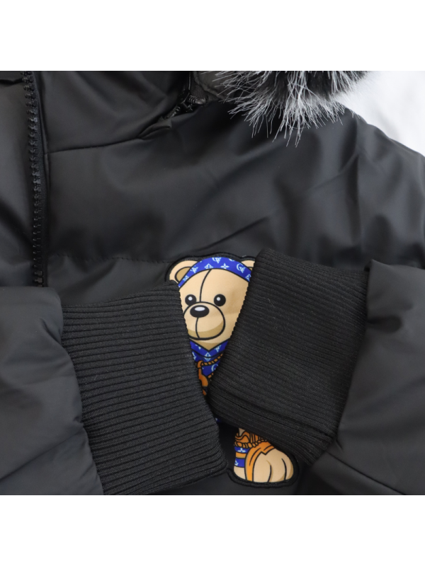 Abrigo de hombre con capucha