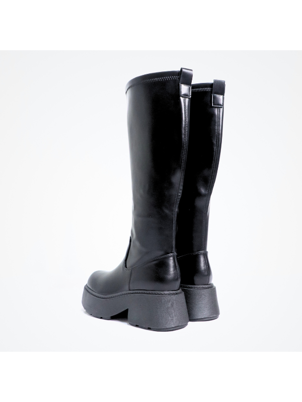 Botas altas con cremallera lateral,...