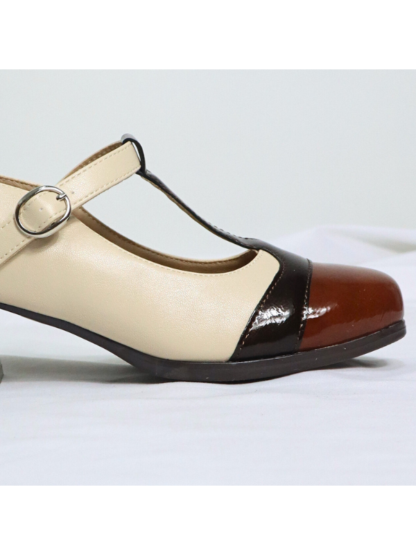 Zapatos de moda con hebilla metálica...