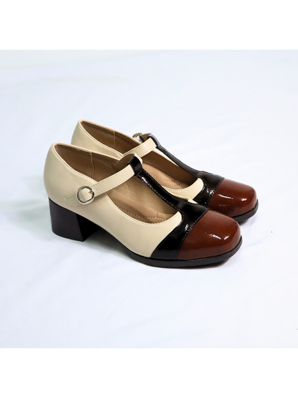 Zapatos de moda con hebilla metálica...