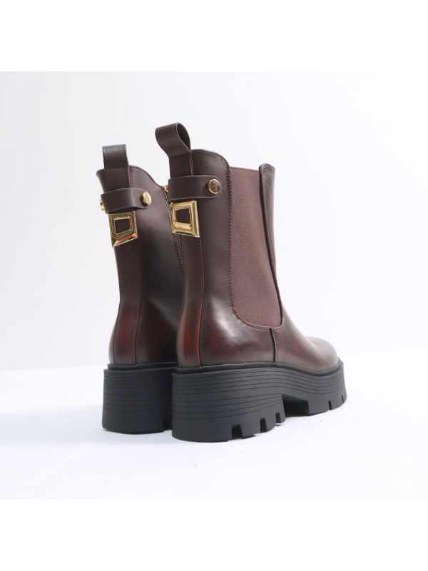 Botines de plataforma con elástico...