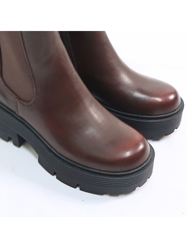 Botines de plataforma con elástico...