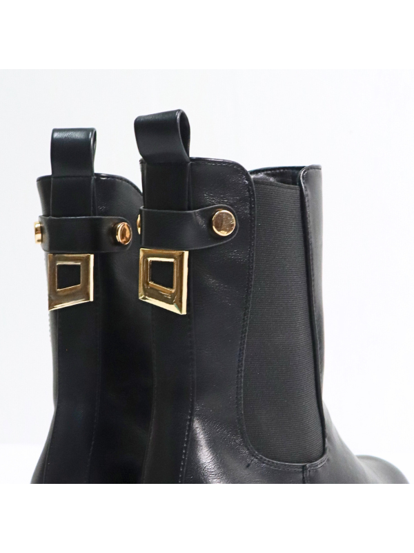 Botines de plataforma con elástico...