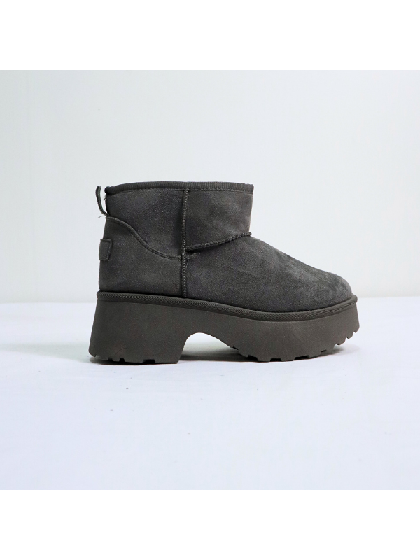 Botas de nieve de moda con tacón de 6...