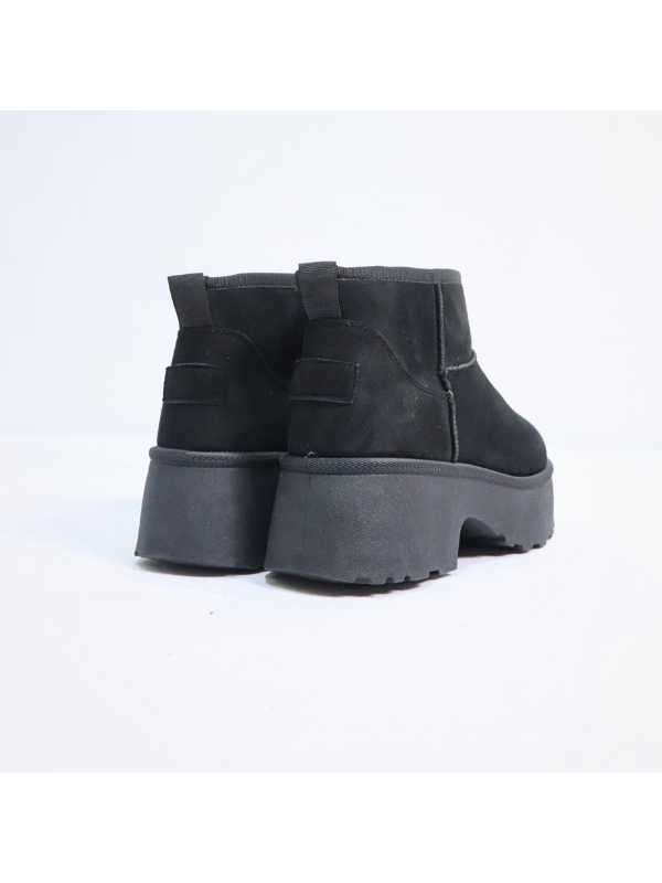 Botas de nieve de moda con tacón de 6...