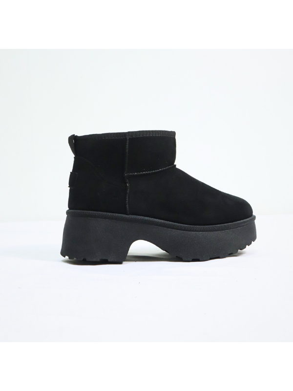 Botas de nieve de moda con tacón de 6...