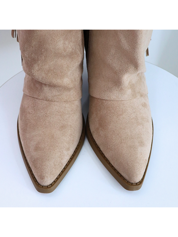 Botas de moda con tacón bajo de 6 cm,...