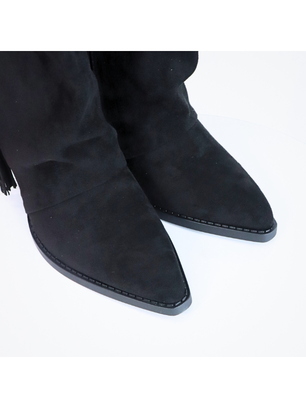 Botas de moda con tacón bajo de 8 cm,...