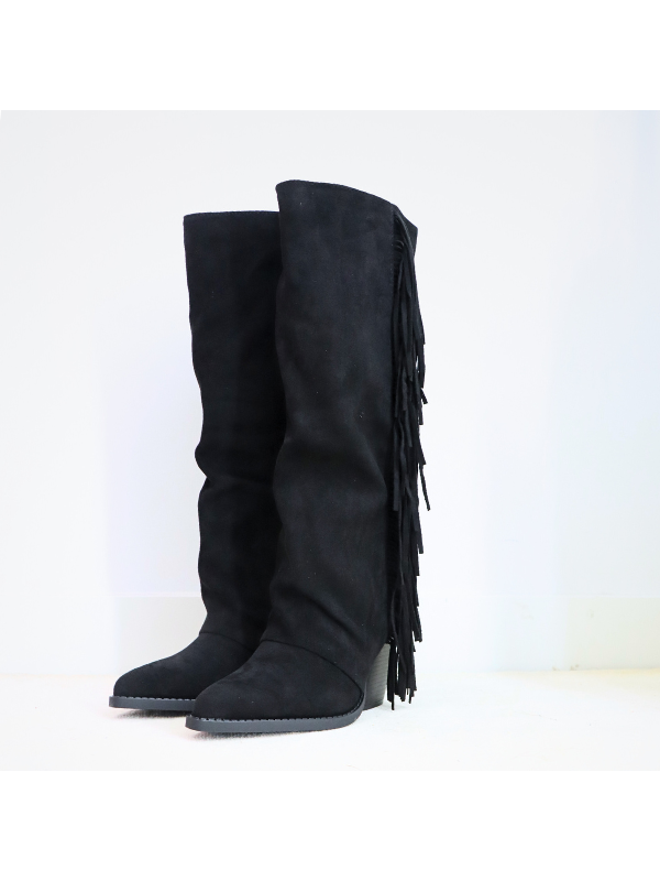 Botas de moda con tacón bajo de 8 cm,...