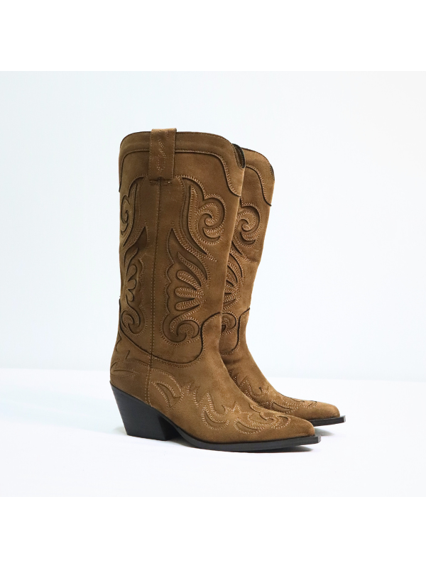 Marca CORINA Botas altas de tacón 8...