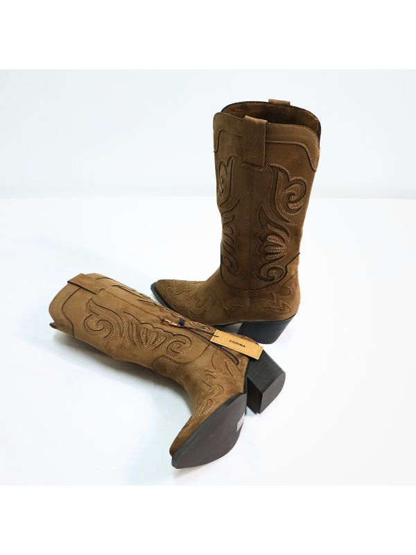 Marca CORINA Botas altas de tacón 8...