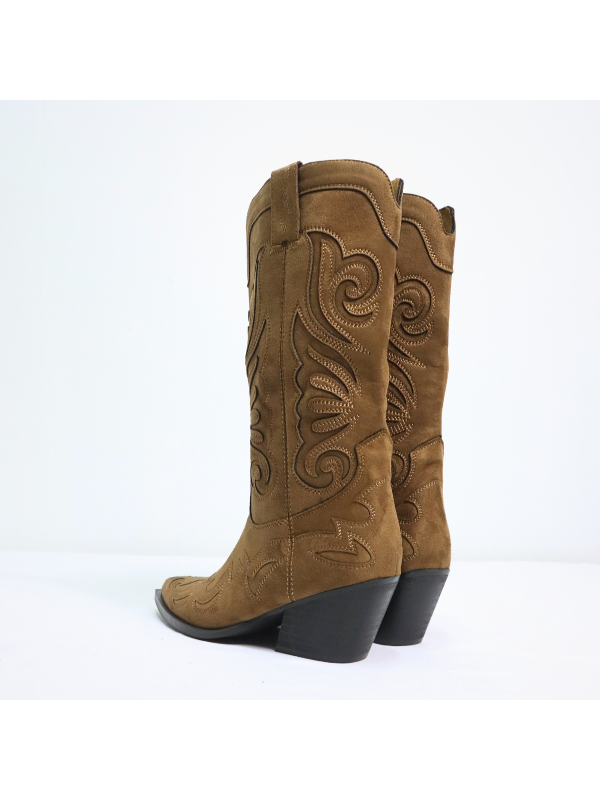 Marca CORINA Botas altas de tacón 8...