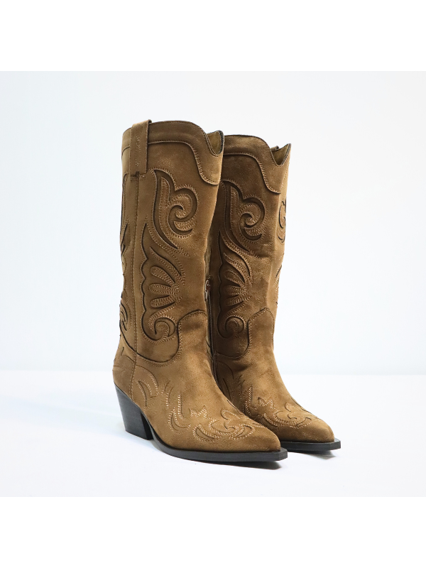 Marca CORINA Botas altas de tacón 8...