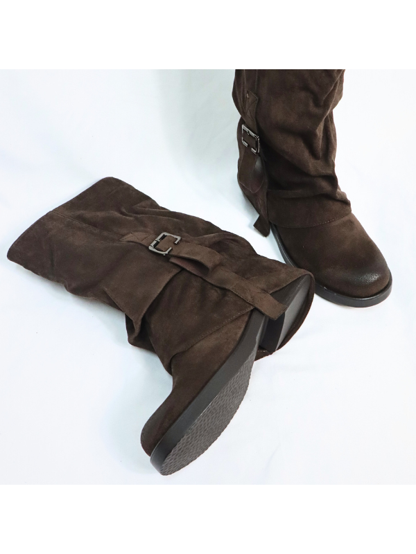 Botas largas de doble capa con...