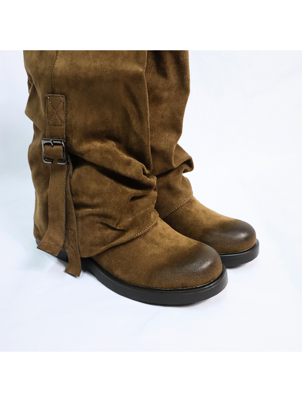 Botas largas de doble capa con...