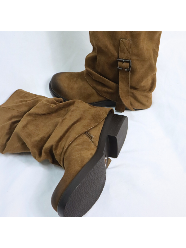 Botas largas de doble capa con...