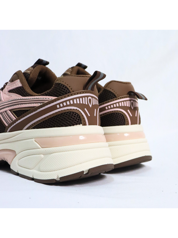 Zapatillas grueso comodós con cordones