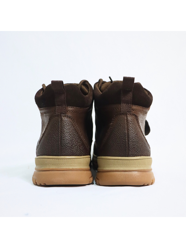 Botines de piel cómodos con cordón -...