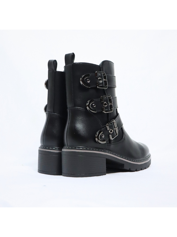 Botines con cremallera - mujer