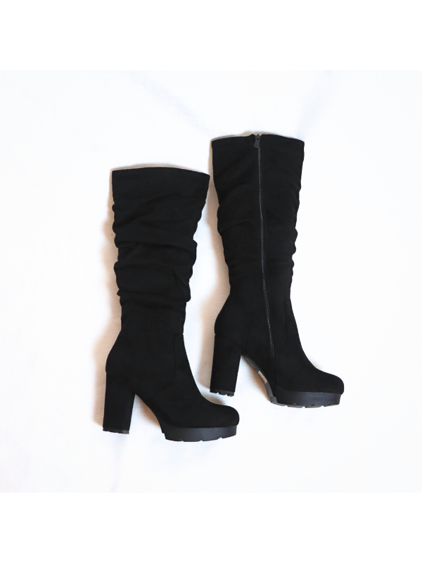 Botas largo con tacon 10cm... 2