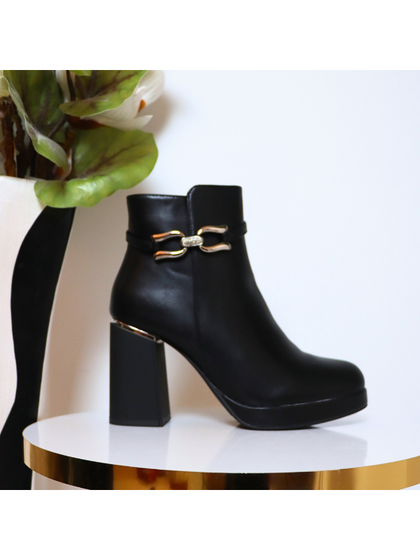 Botines de tacón alto con... 2