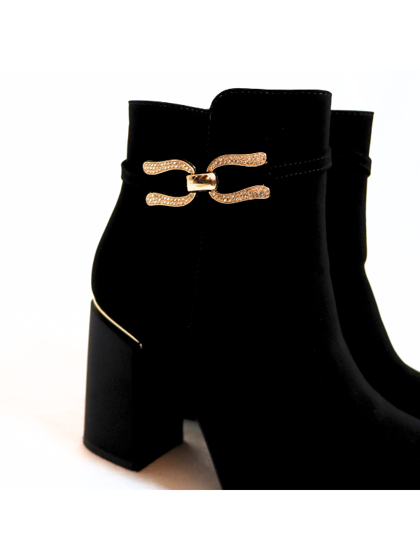 Botines de tacón alto con... 2