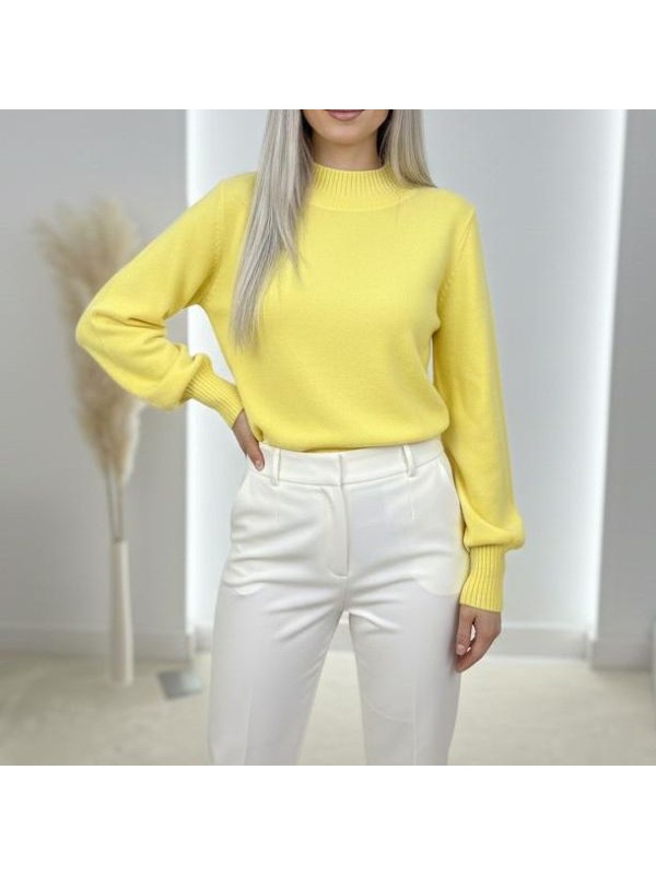 Suéter ligero de punto fino con...