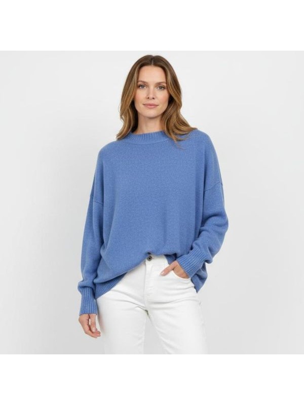 Suéter ligero de punto fino con...