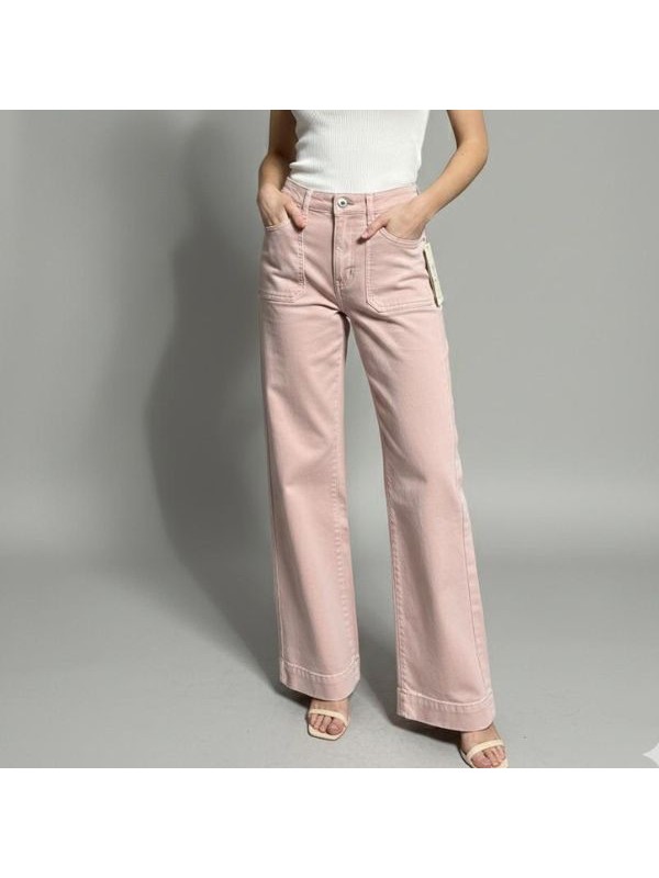 Vaqueros Rectos de Color –...