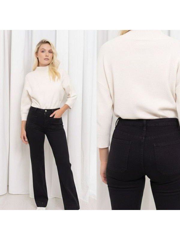 Vaqueros Rectos de Color –...