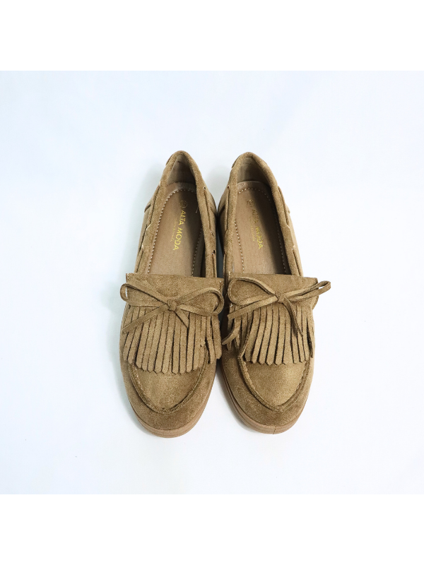 Zapatos planos cómodos con diseño de...