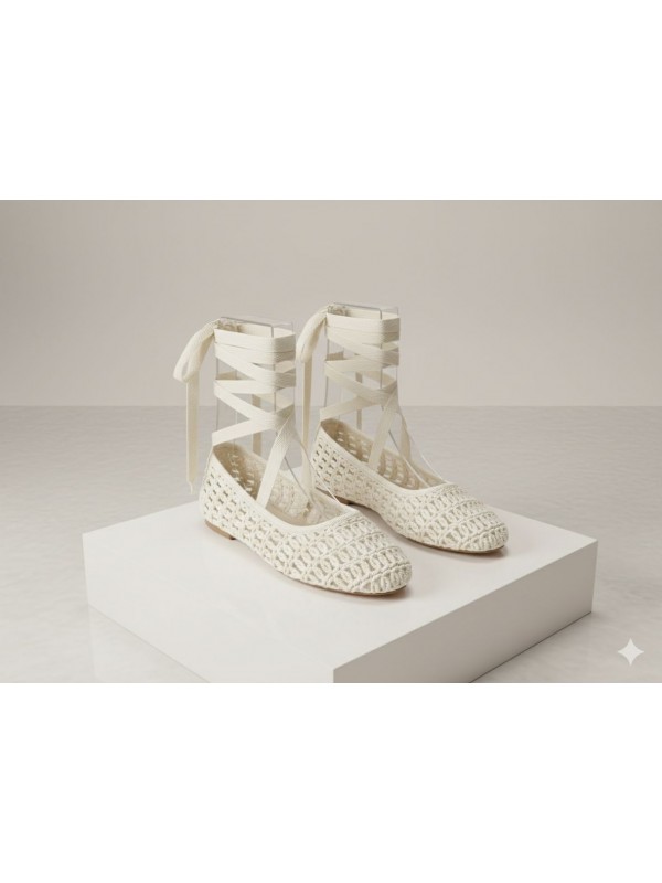 Zapatos planos de primavera-verano en...