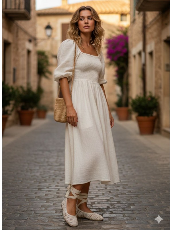 Zapatos planos de primavera-verano en...