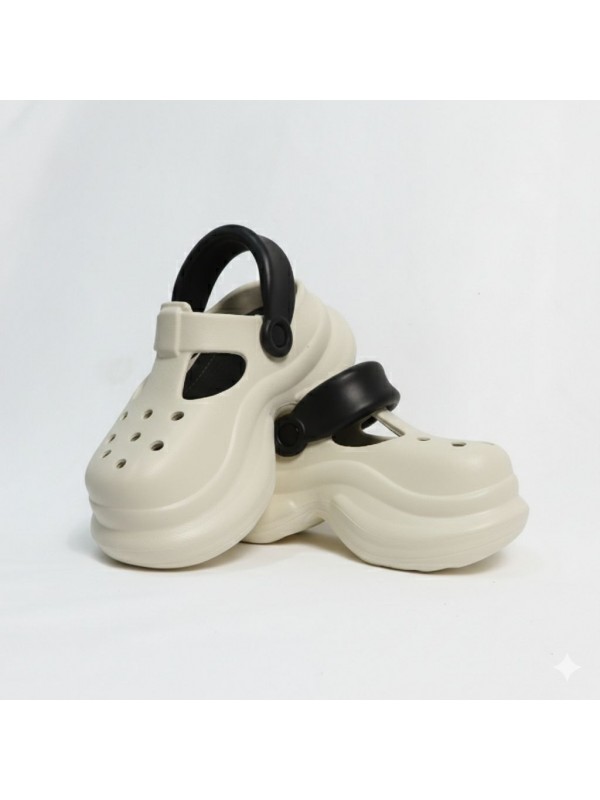 Sueco de Plataforma Gruesa de Moda,...