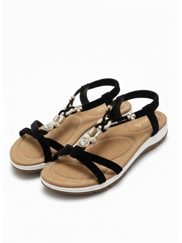 Sandalias Planas Elegantes con...