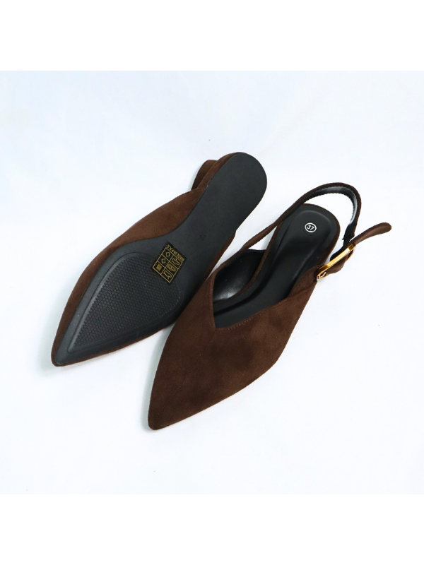 Bailarinas cómodas de punta fina con...