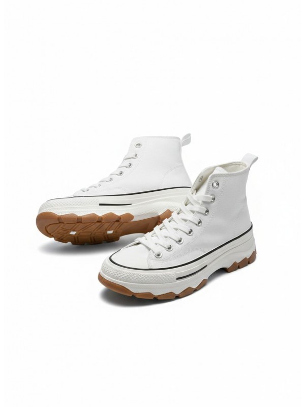 Zapatillas Casuales con Tela Gruesa y...