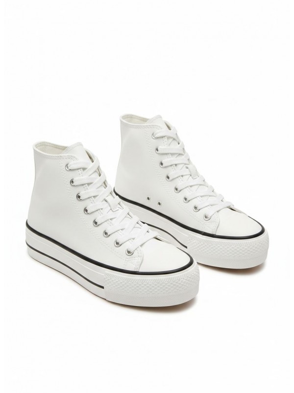 Zapatillas de moda de caña alta con...