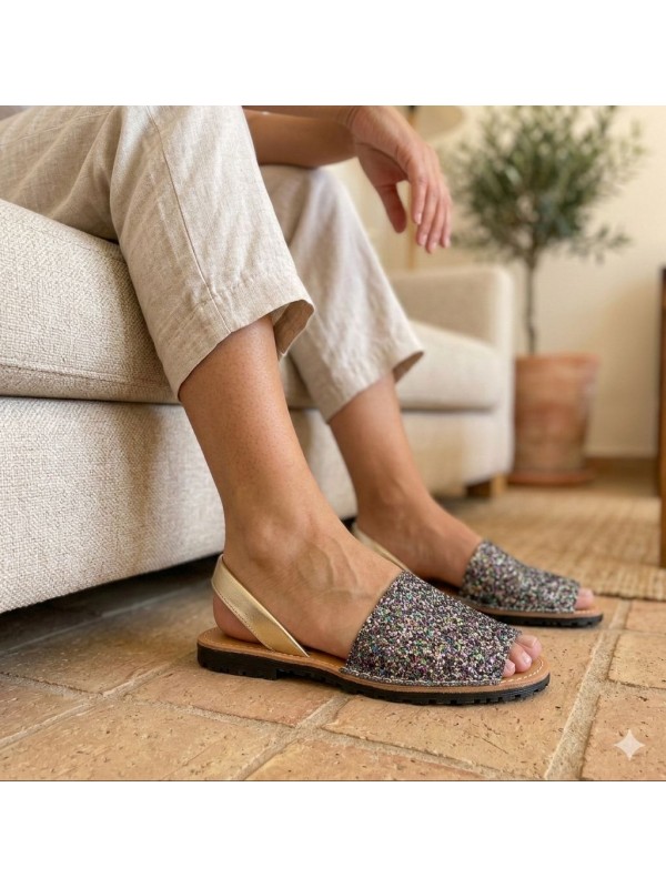 Menorquinas Planas de Piel, Diseño...