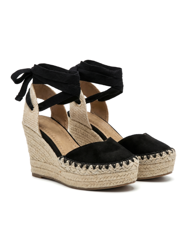 Sandalias de Plataforma con Cordones...