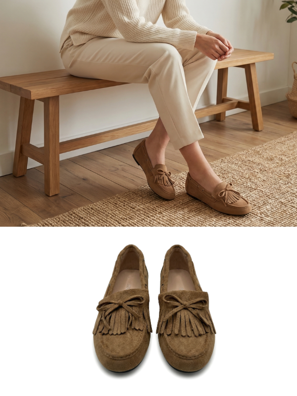 Zapatos Planos Casuales con...