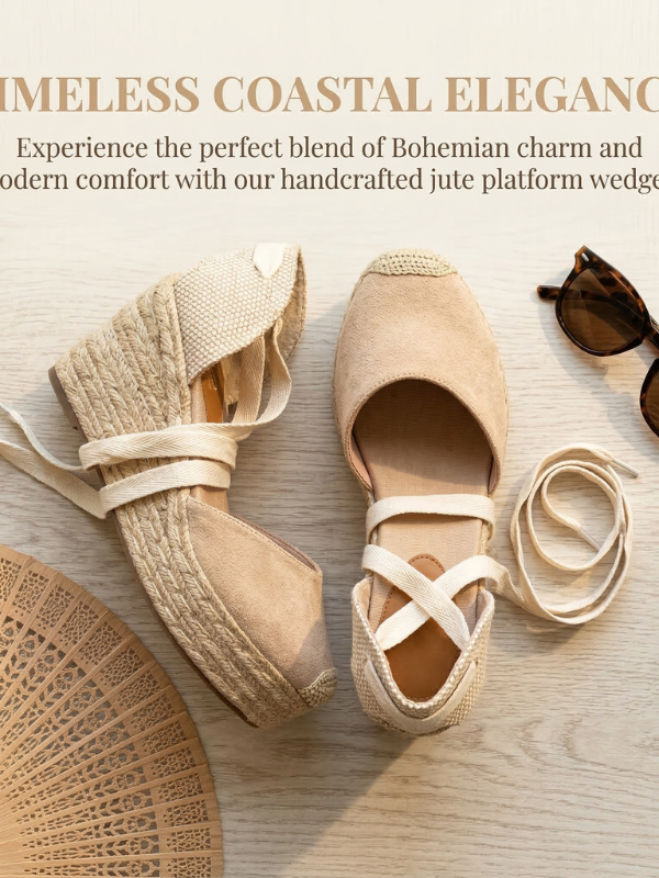 Sandalias Plataforma Cuña Espadrille...